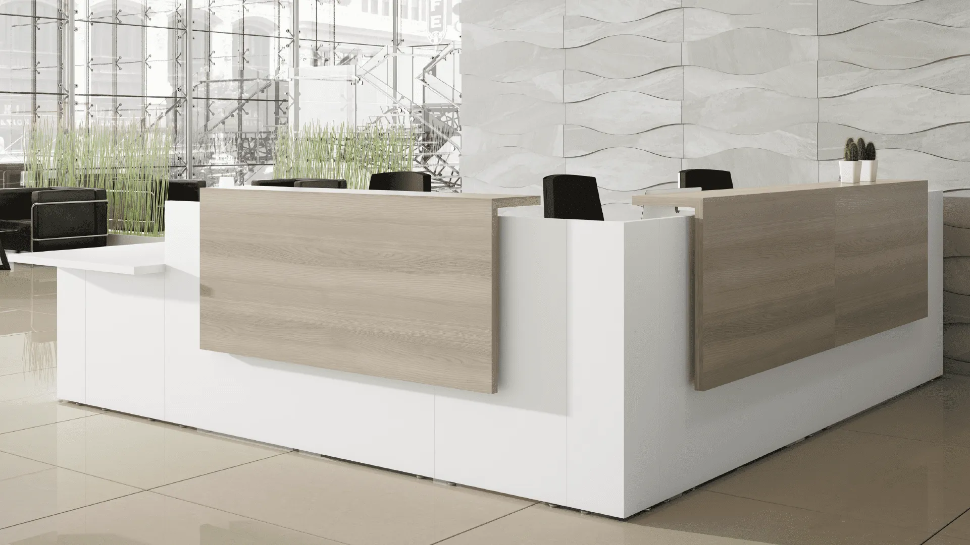 Claves para escoger el mueble recibidor de oficina